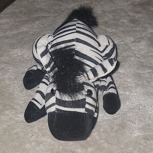 (J2) Zebra Hand Puppet Plush Creations